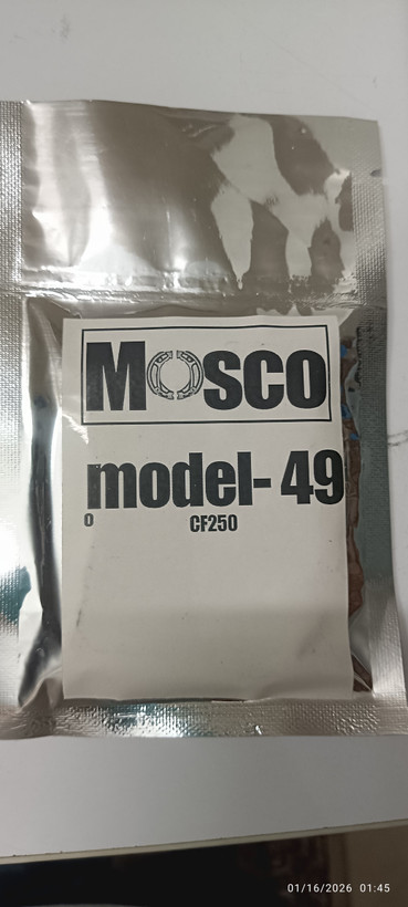 لنت دیسکی موتور سیکلت مدل 49 لنت جلو CF 250
