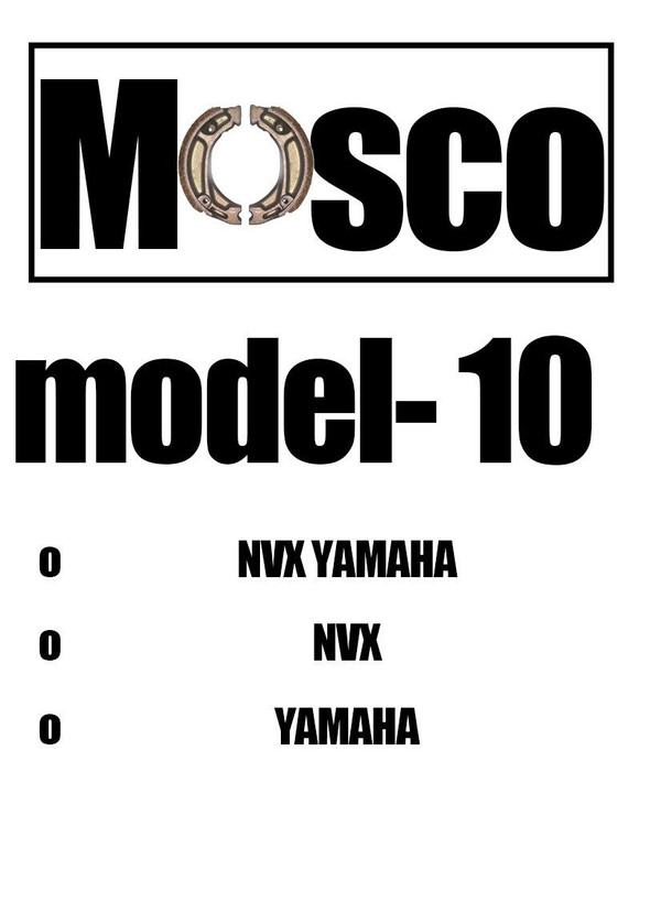 لنت دیسکی موتور سیکلت مدل 10 جلو nvx rise 150