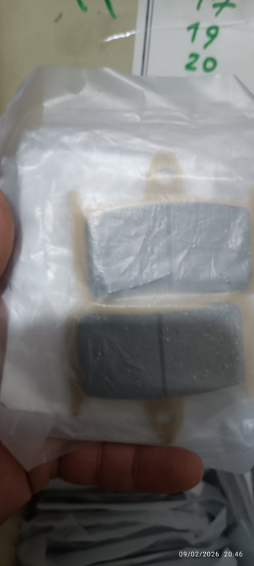 لنت دیسکی موتور سیکلت ترمز کد 55 لنت ترمز جلو دیسکی BKING بیکینگ