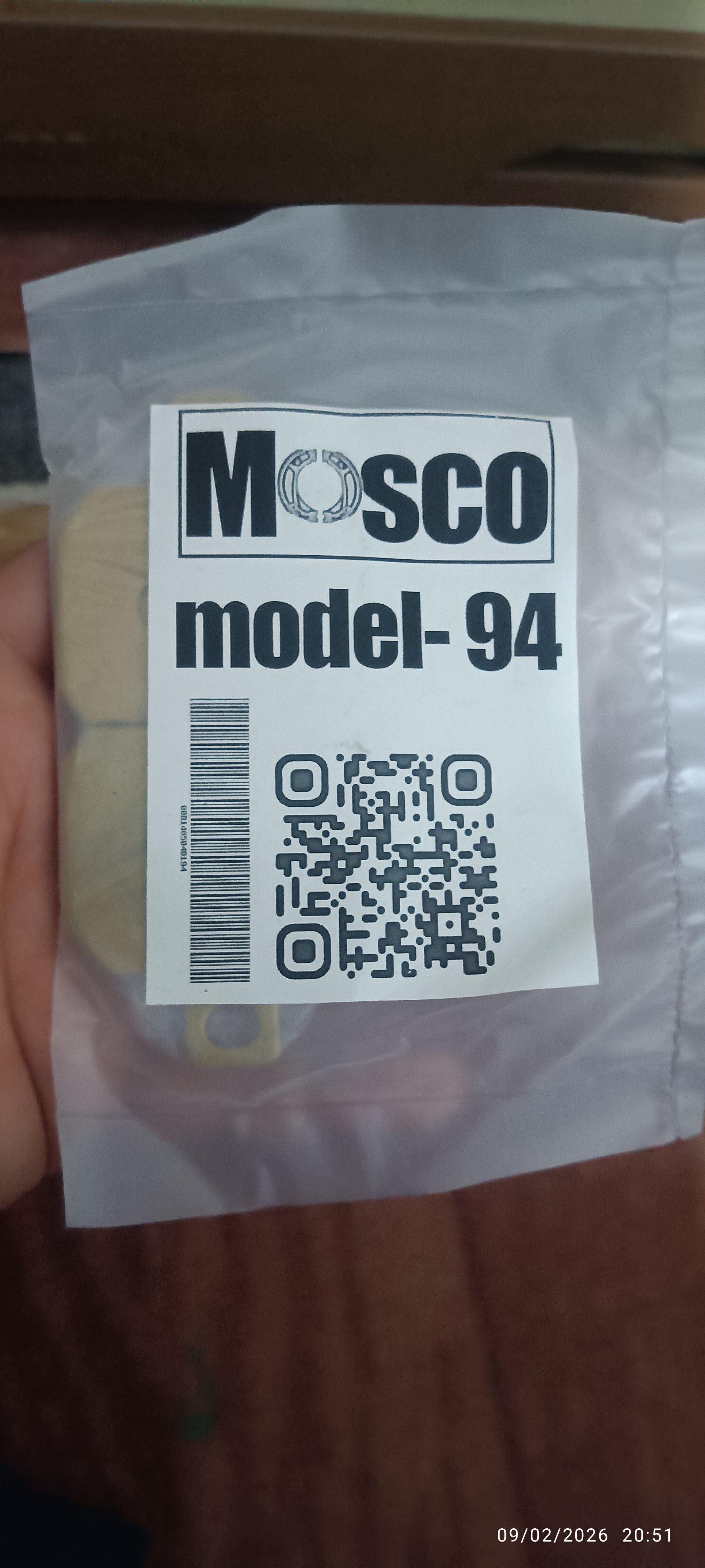 لنت دیسکی موتور سیکلت مدل 94 عقب بنلی 250 تک سیلند قدیم