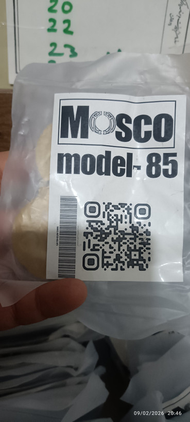 لنت دیسکی موتور سیکلت لنت جلو مدل 85 گرد تریل gy جی وای و پیشرو زیپ استار و فلات پرواز طرح crf سی ار اف